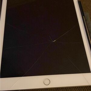 iPad stilll works just finest cracked screen